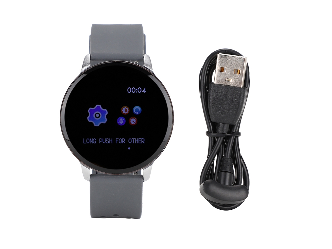 Pulseira inteligente SN11 (monitor de frequência cardíaca, sono, tela 1,3