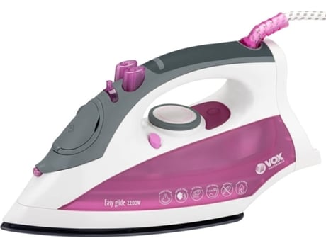 Ferro a Vapor VOX DBL7003 (Jato vapor:  g/min - Base: Cerâmica Iónica)