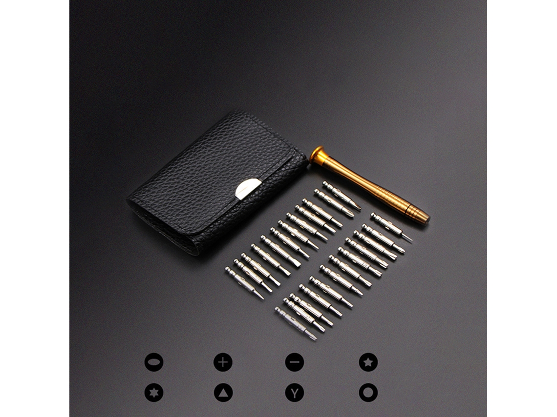 Kit De 25 Mini Chaves De Fenda Torx De Precisão Para Reparos, Com Ímã