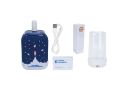 Escova de dentes ultrassônica automática em U carregamento Usb à prova d'água para limpeza conjunto S/MARCA