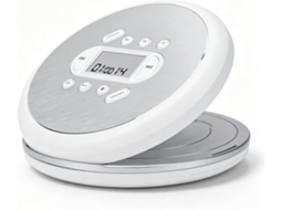Leitor Cd Portátil Dpofirs Com Alto-falantes, De Para Carro, Com Cabo De Áudio E Fones De Ouvido