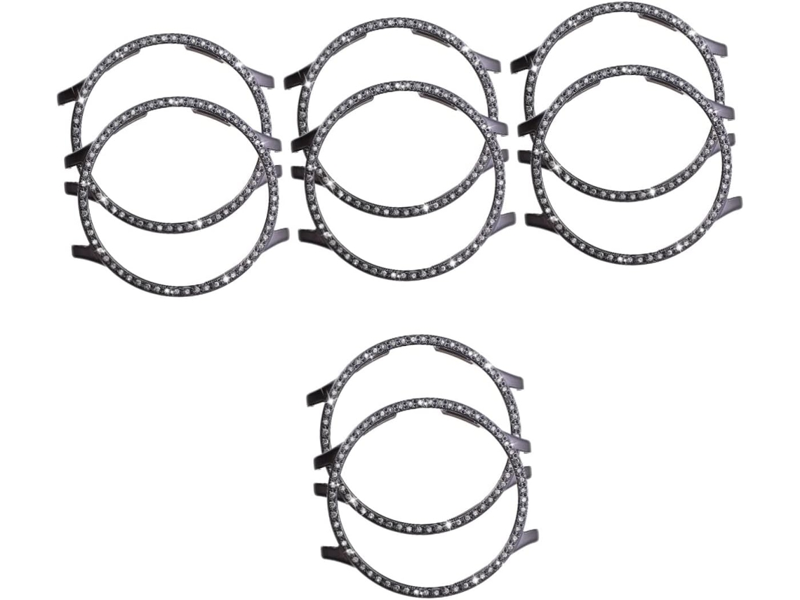Conjunto De 8 Capas Protetoras Brilhantes Para Relógios Inteligentes,
