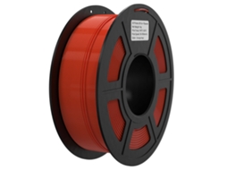 Filamento Pla Flash 1.75mm 1kg Para Impressora 3d Bisofice Extrusão Estável Precisão +/-0.02mm Laranja Escuro