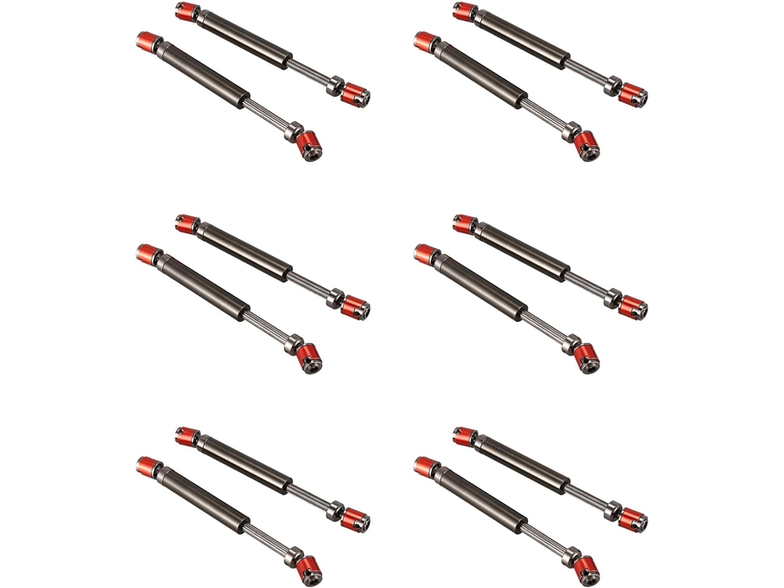 Eixos de Transmissão Metálicos CVD 110-140 mm para Crawler RC 1/10 SFUSHOS