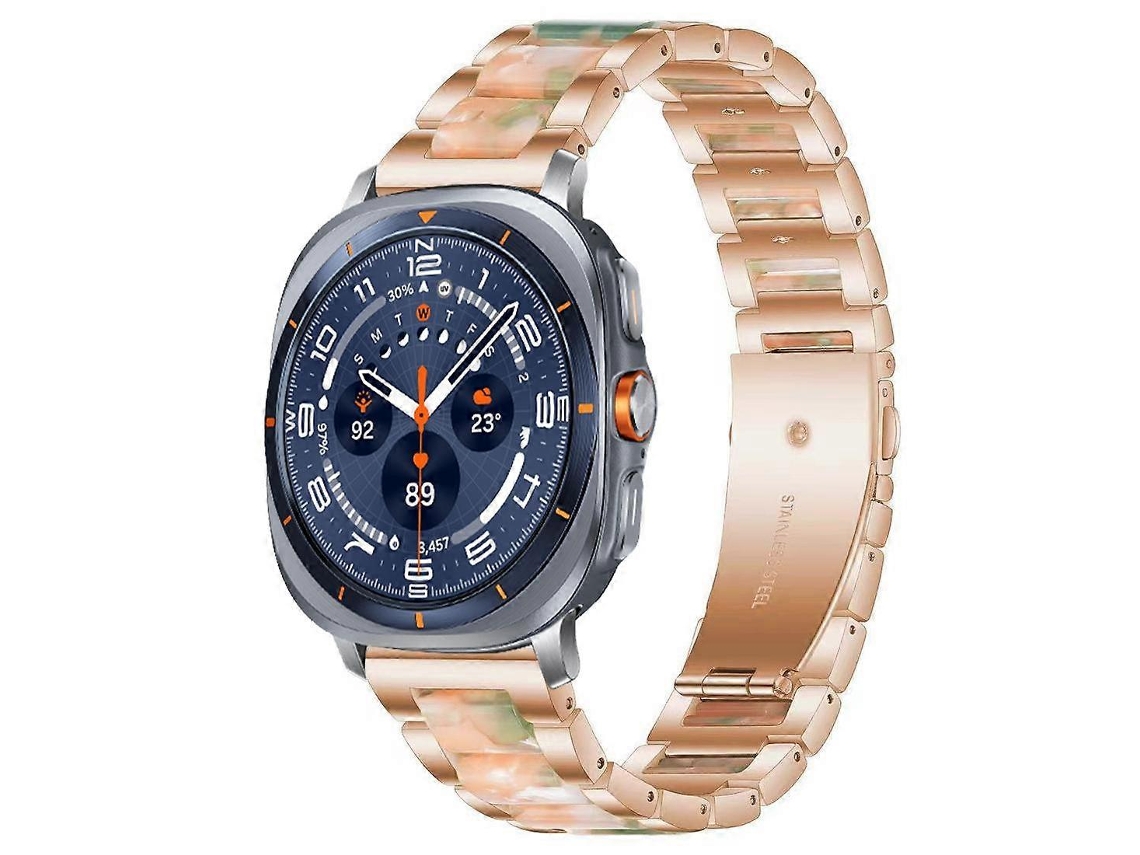 Pulseira De Relógio De Resina Metálica Xdfind Com Três Contas