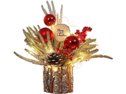 Pequena Árvore De Natal Artificial Decorativa Em Vaso | Árvore Decorativa