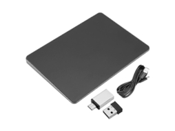 Touchpad Bluetooth multifuncional com gestos e touchpad sem fio recarregável para laptop, iPad, iPad, iBlack Szrh AX Slowmoose
