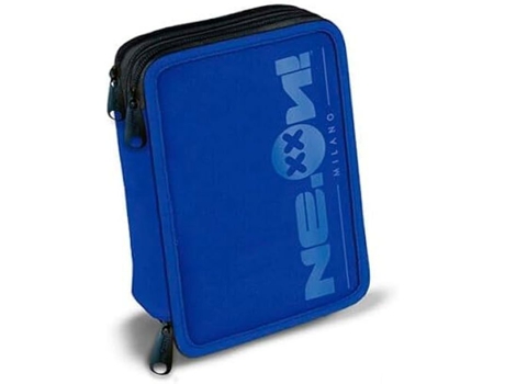 Kit Escolar NE.XXN! MILANO Coleção Reflex Azul Criança Sintético