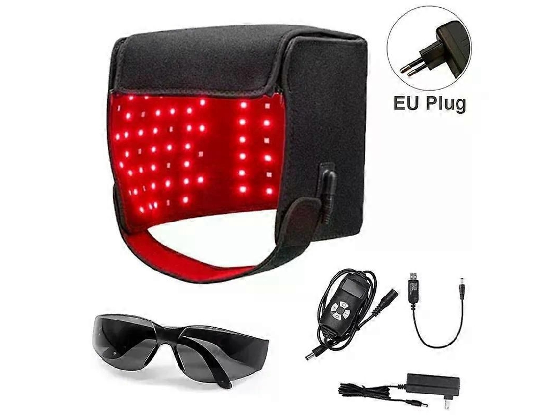 Chapéu De Terapia Com Luz Vermelha Led