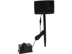 Kit de Fonte Solar Inoomp com Bomba de Água Solar, Plástico, Fácil Manutenção, Preto, para Lagos e Jardins, para Fontes CHABERLU