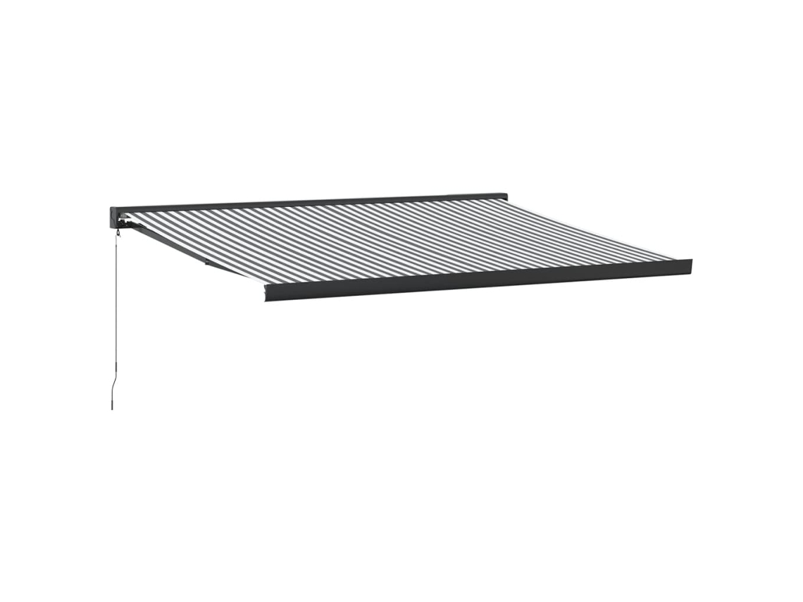 Retractable Awning, Retractable Awnings Vidaxl Antracite Tecido (450 X 300 Cm)