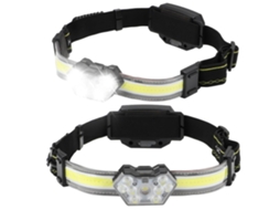 Farol Led Vestível BISBISOUS Gy27 2 Pcs 600 Lúmens com Luz Traseira Vermelha Preta VIGA EUROPE