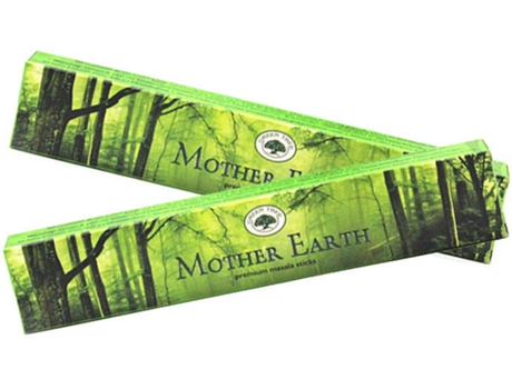 Incenso GREEN TREE Terra Mãe (Natural Mix - 2 Emb - 12 Sticks - 21.5x4x4 cm)