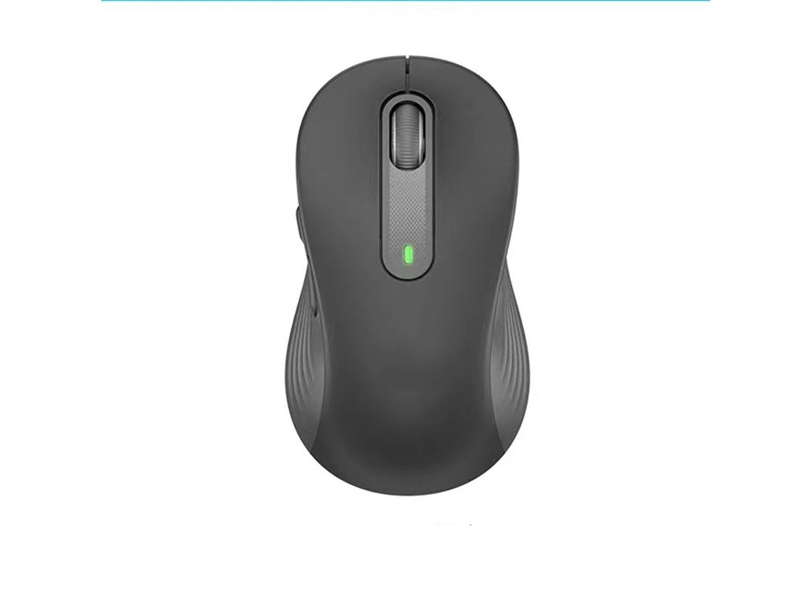 Rato YIZHOOD M650 2024 Novo Periférico Sem Fio Bluetooth Modo Duplo Mudo Home Office Business Desktop Laptop Geral preto