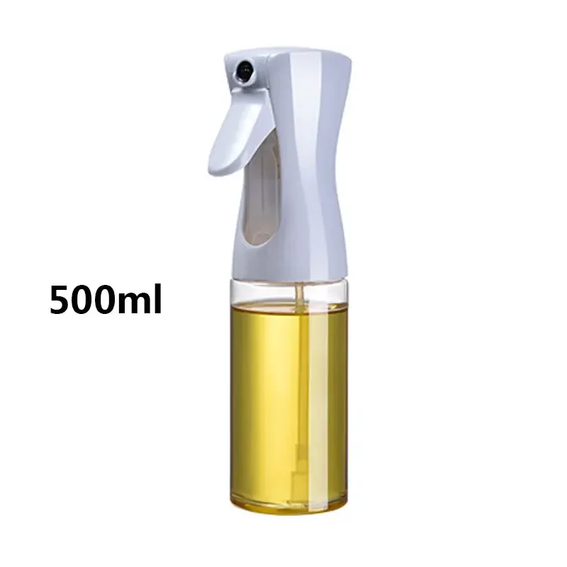 Garrafa para Óleo de Cozinha e Grelha, Garrafa para Azeite, Garrafa para Vinagre, Plástico Ecológico. MDUG (estilo 3, Branco, 500ml)
