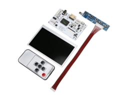 Laxiscreed Driver Board Ttl Para Tela Lcd 4.3" 480x272 Compatível Com Raspberry Pi
