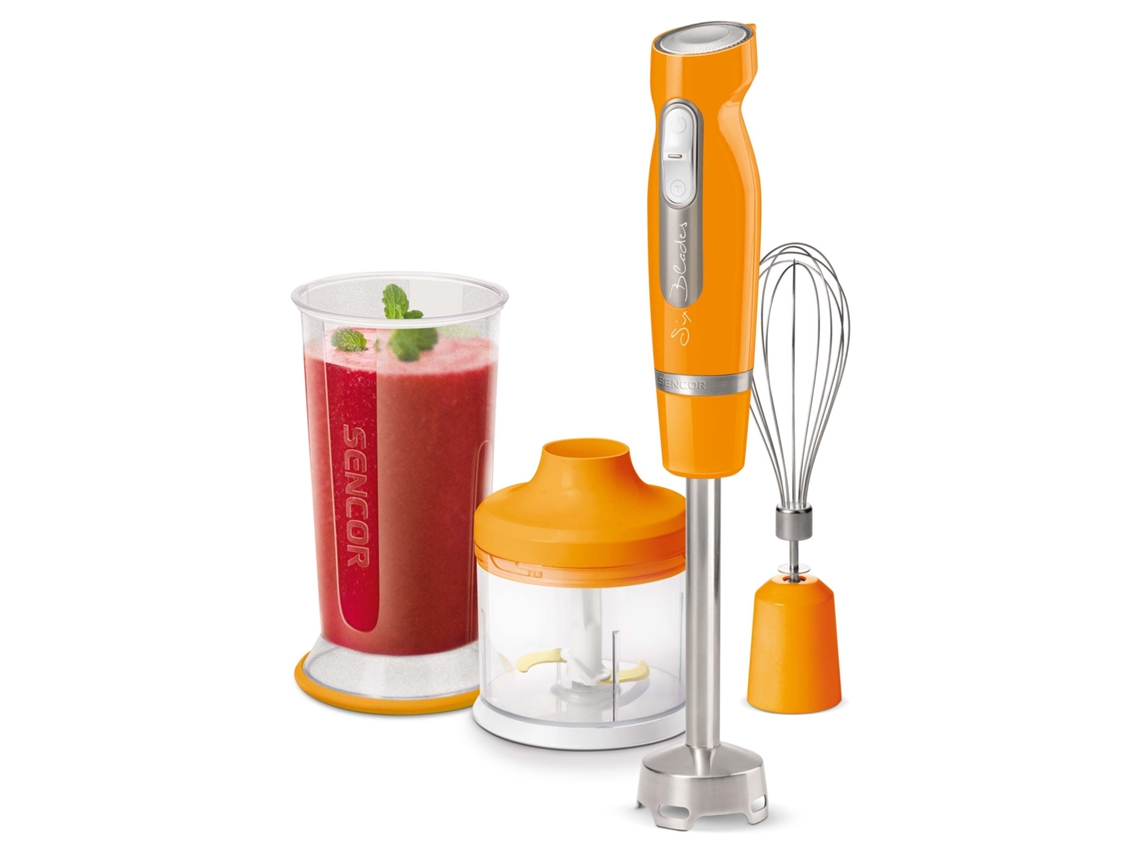 Shb 4463Or-Eue3 Liquidificador 0 7 L Varinha Mágica 1000 W Laranja Aço Inoxidável SENCOR