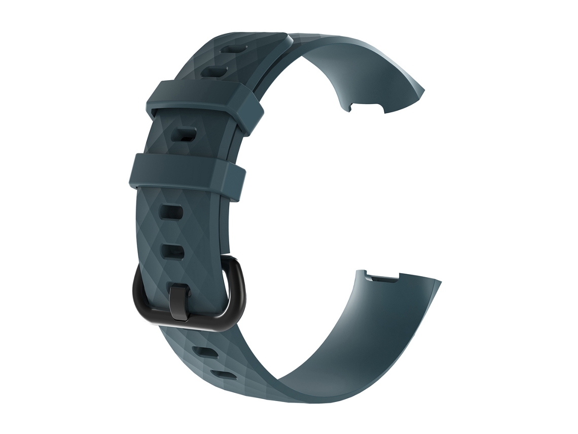 Pulseira de Relógio compatível com Fitbit Charge 3 EOOCOO sem alergia, tamanho L