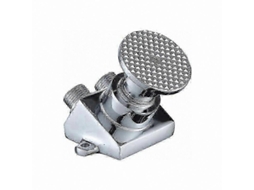 Misturador De Pia Com Pedal Único E Corpo Em Cobre Para Hospitais Estabelecimentos Alimentícios. Aquaforge