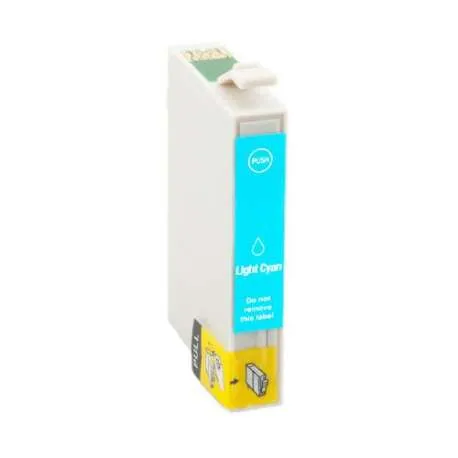 EPSON T0805 Cyan Light Cartucho de Tinta Generico Reemplaza C13T08054011