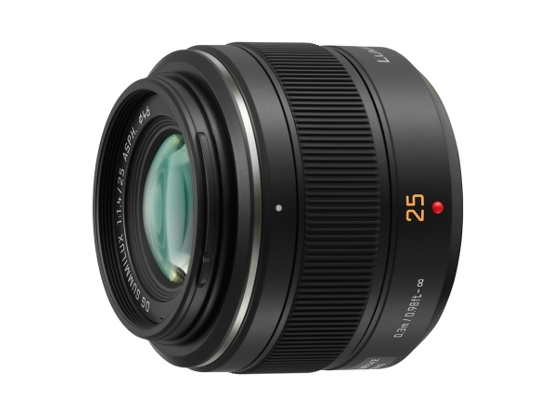 Objetiva LUMIX H-X025E 25mm F1.4 (Encaixe: Micro 4/3 - Abertura: f/16 - f/1.4)