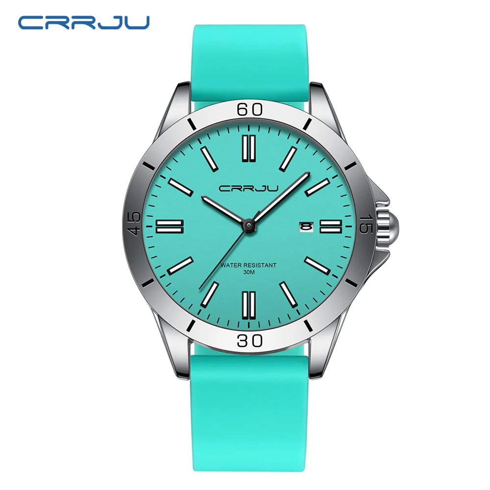 Relógio Militar Masculino Com Pulseira De Silicone, Resistente À Água Até 30 Atm.