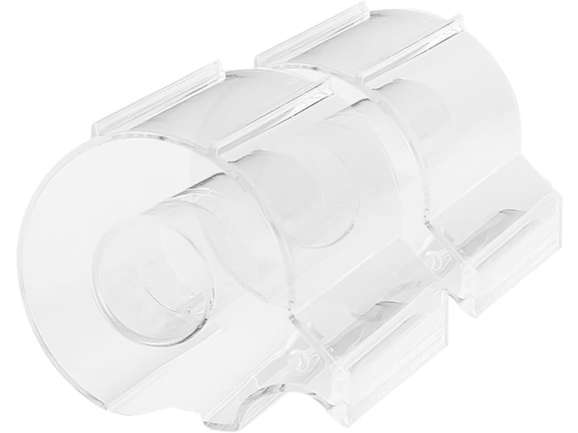 Dispensador de adesivo Artibetter em acrílico transparente, 2 peças, fácil de usar, ideal para mesa, escola e casa.