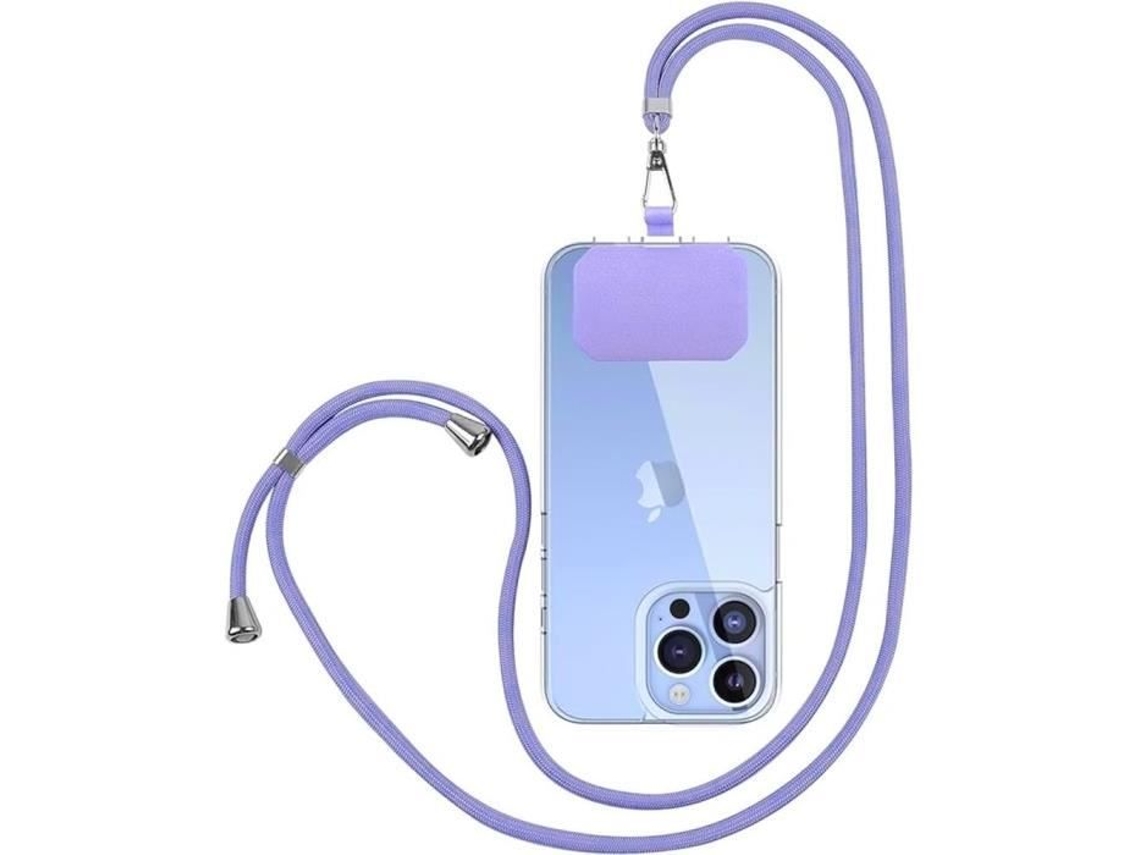 Alça Para Celular - Booling - Roxa - Leve - Ajustável - Nylon