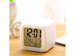 Laxiscreed Despertador Com Tela Digital Lcd E Iluminação Led Personalizável