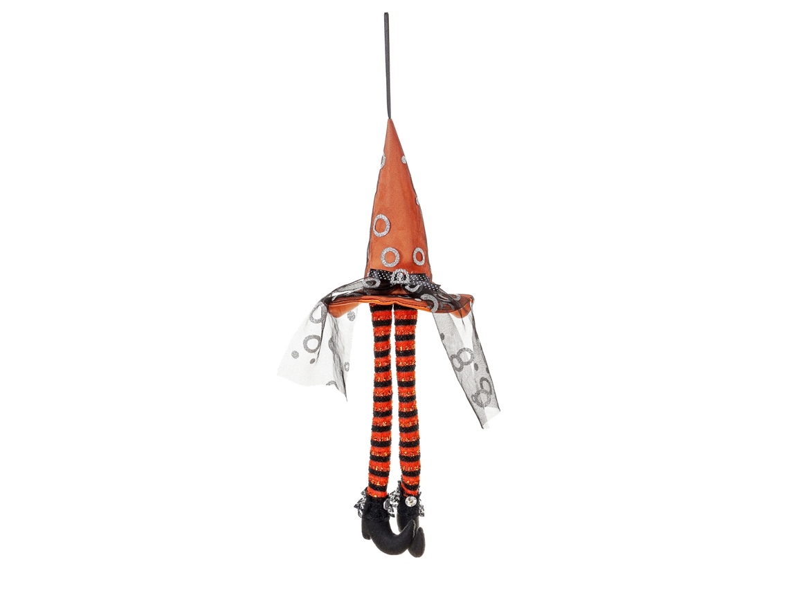 Pingente Decorativo Chapéu Bruxo Luz Luminosa