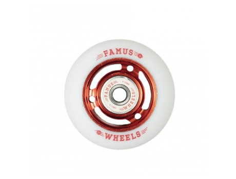 Conjunto de 4 Rodas de Rolos FAMUS WHEELS 88A