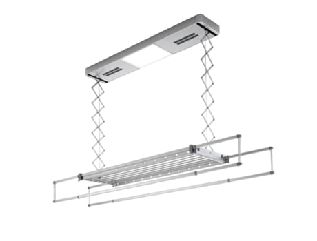 Estendal De Teto Elétrico Foxydry Pro 150 (160x52x30 Cm Aço E Alumínio)