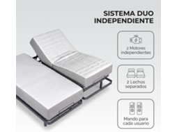 Cama Articulada Elétrica Matrimônio 2 Leitos Häusbed 160x190 Cm