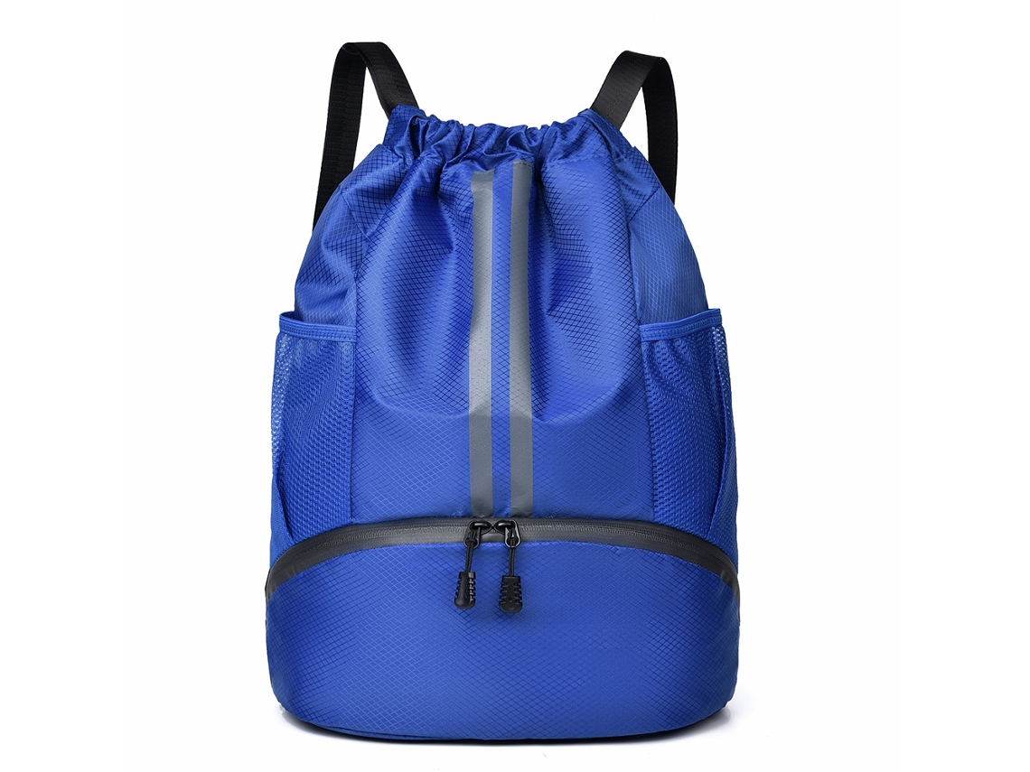 Mochila (azul Royal), Bolsa Para Basquete Com Separação Para Itens Secos E Molhados, Bolsa Para Guardar Sapatos