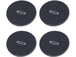 Conjunto de 4 clipes de fixação tipo T para tapetes, para buchas plásticas leves, fixação de acabamento interno, peça de reposição.