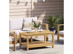 Vidaxl Mesa Lateral Óleo Natural 90 X 50 X 45 Cm