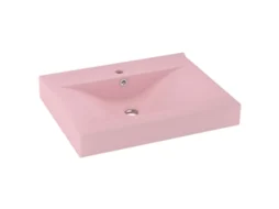 Luxury Basin, Luxury Basins Vidaxl Cor-de-rosa Cerâmica (n/a)