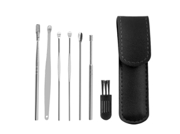Conjunto de Limpeza de Ouvido 6 Peças