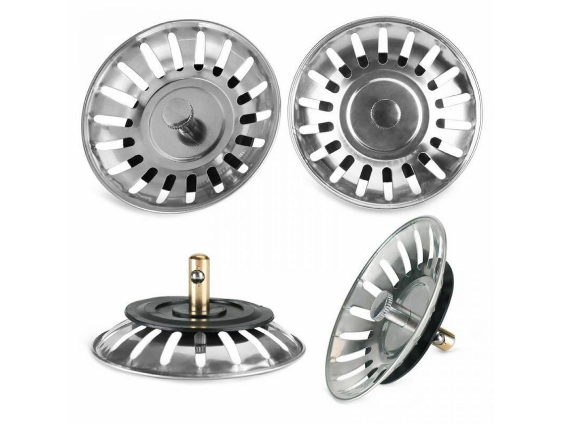 2026 colador Tapón Desagüe Inoxidable Cocina Baño Captura Pelo Filtro Lavabo Tfb