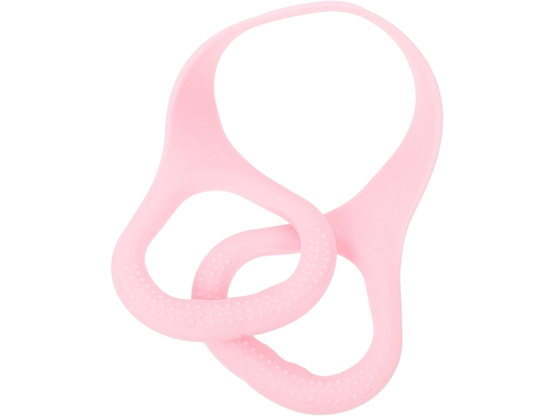Faixa Elástica Rosa Upkoch Para Musculação, Confortável E Segura, Em Tpe, Ideal Aquecimento Das Costas Pescoço