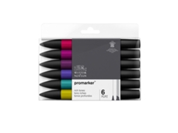 Marcador Promarker W&N Set 6 Tons Ricos