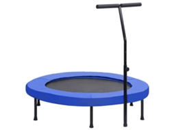 Vidaxl Trampolim Com Pega E Almofada De Segurança 122 Cm
