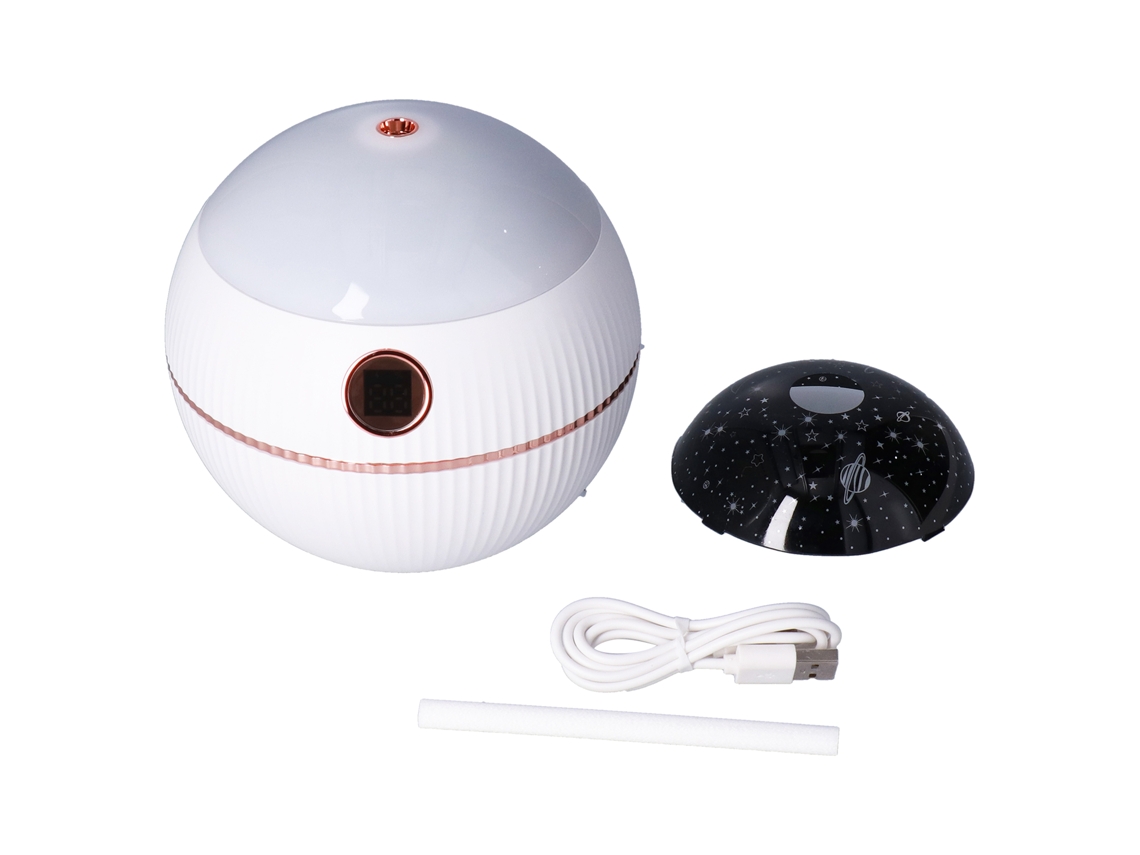Difusor de Ar e Névoa 550ml com Projeção de Estrelas LAXISCREED