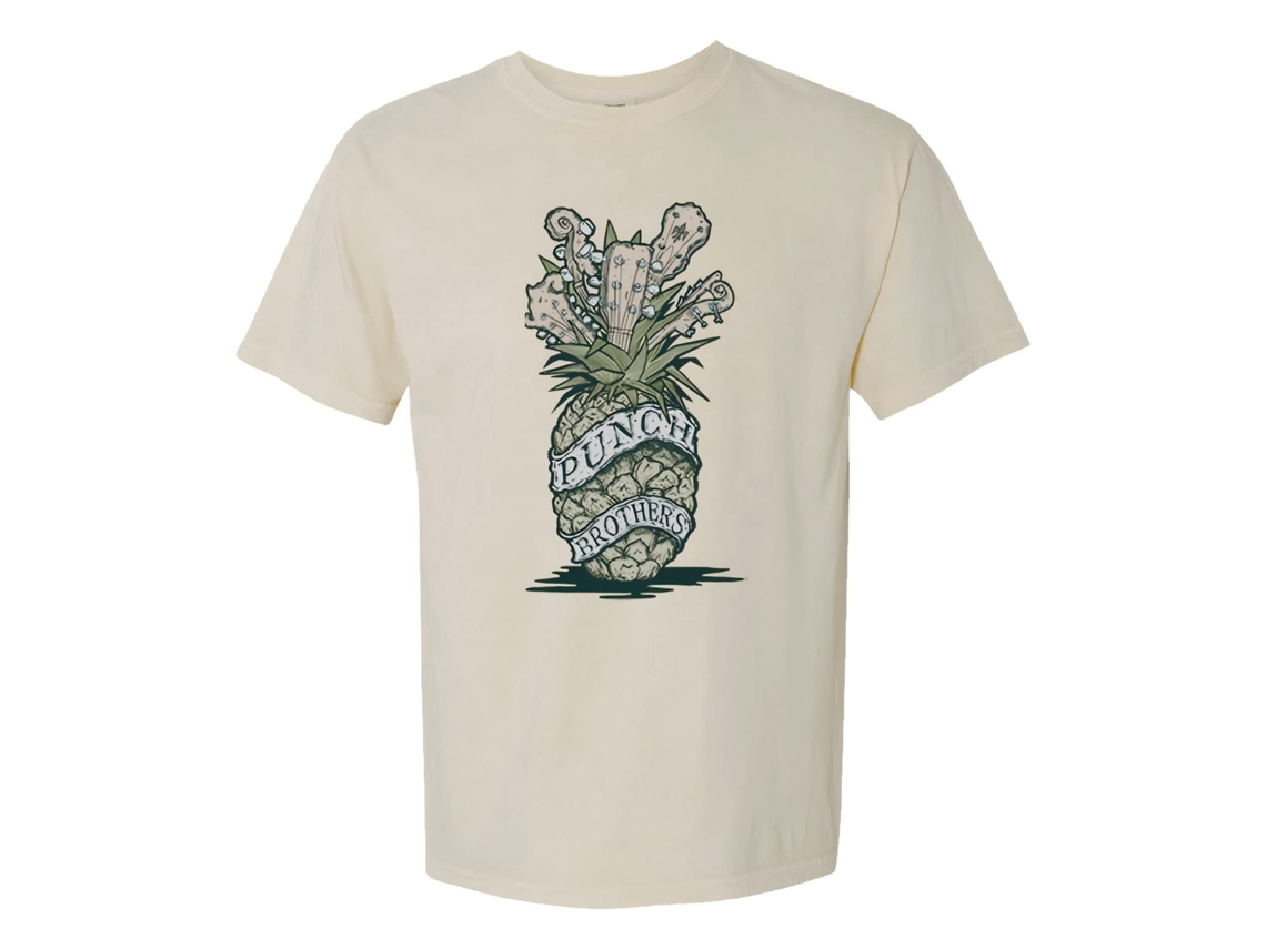 Punch Brothers Pineapple T shirtwhite ROCKINSTONE Size:s