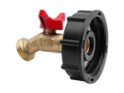 adaptador para Tanque de Água Ibc de 275 330 Galões, Rosca Grossa 2