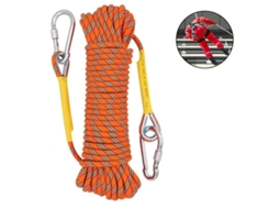 Corda de Segurança 10 mm para Escalada, Trabalho em Altura, Resgate e Caminhadas AQUAFORGE