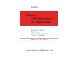 Livro Technische Sicherheitsprobleme Im Operationstrakt De Hans J Harder (alemão)