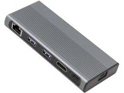 Hub Usb c, Compatível com Ssd M.2 e Usb 3.1, Estação de Acoplamento Tipo Rj45 Pd para Nvme Ngff SFUSHOS