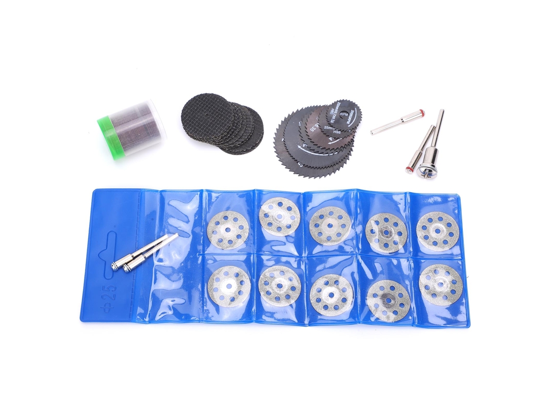 Kit de disco de desbaste elétrico com corte rápido e perfuração rotativa