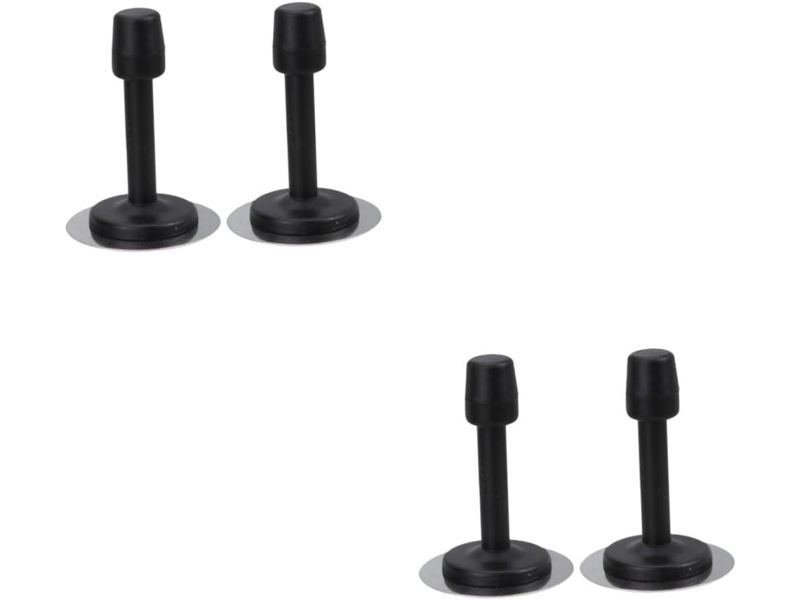 Conjuntos De Batente Porta Borracha Com Suporte Anticolisão Para Proteção Parede-peças Marca *